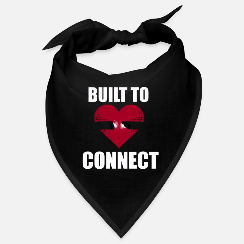 Construit pour connecter L’amour demande du travail Lien fort Bandana