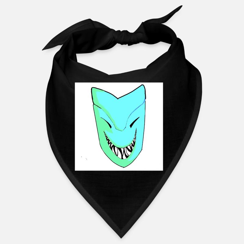 Smiling mask in gradient Bandana