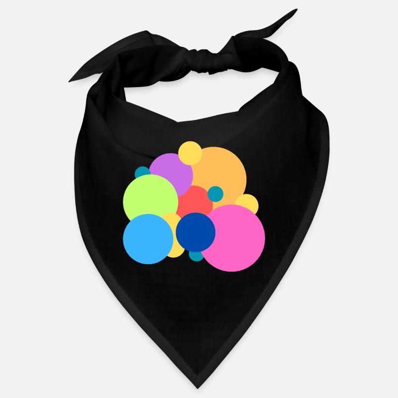 Verspielte Farbpunkte Bandana