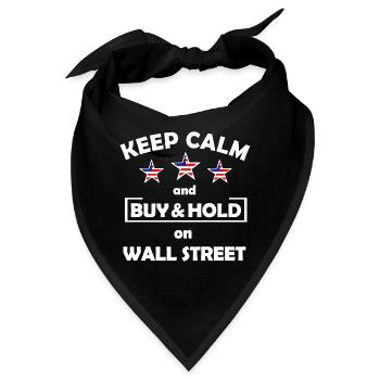 Der Wall Street Investor - Bandana - Schwarz - Vorne