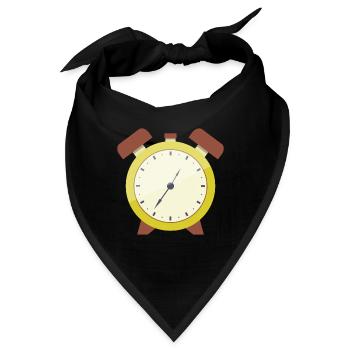 Wecker - Bandana - Schwarz - Vorne