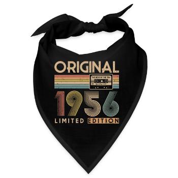 70. Geburtstag, 70 Jahre - Bandana - Schwarz - Vorne