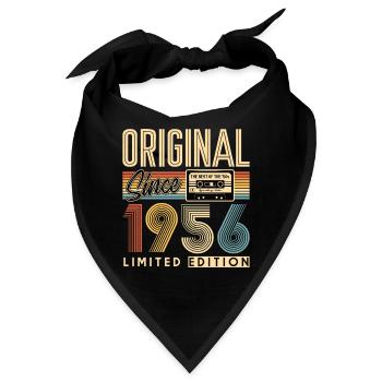 70. Geburtstag, 70 Jahre - Bandana - Schwarz - Vorne