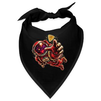 KOSMISCHER ROCKER | Wähle jenseits der Sterne - Bandana - Schwarz - Vorne