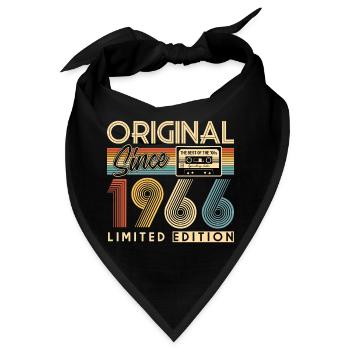 60. Geburtstag, 60 Jahre - Bandana - Schwarz - Vorne
