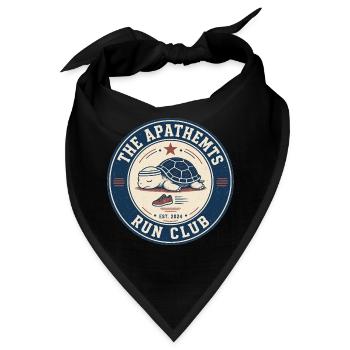 The Apathems Run Club Logo - Bandana - Schwarz - Vorne