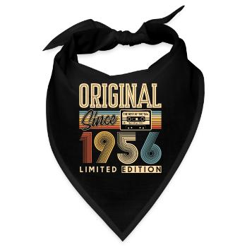 70. Geburtstag, 70 Jahre - Bandana - Schwarz - Vorne