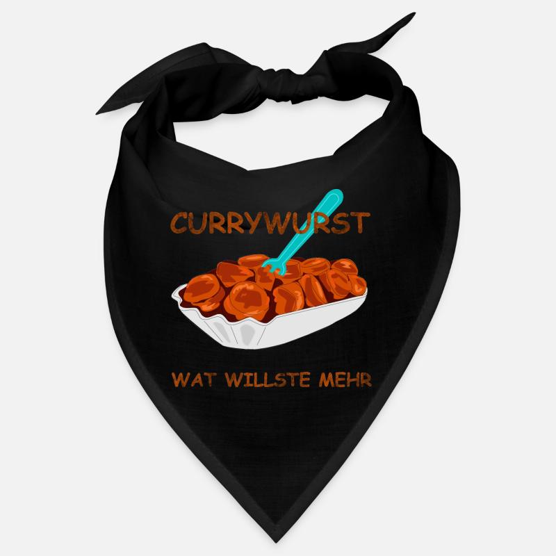 speise currywurst spruch Bandana
