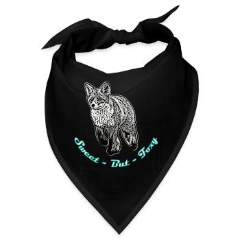 Sweet but Foxy - Bandana - Schwarz - Vorne