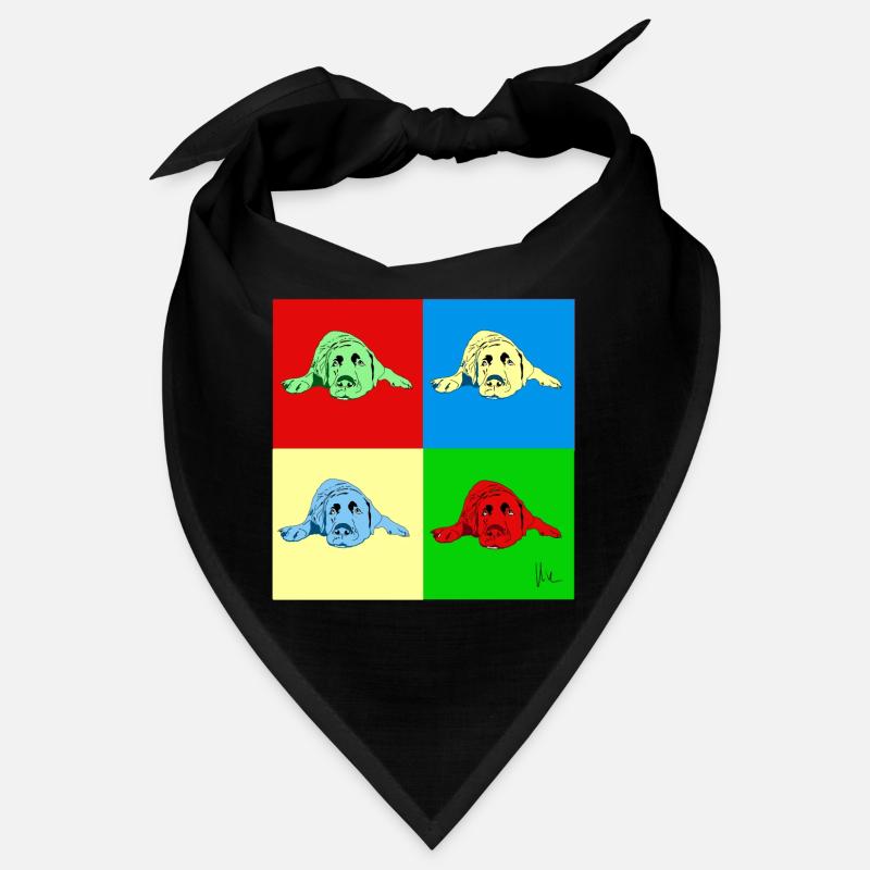 Labrador - Bandana - noir