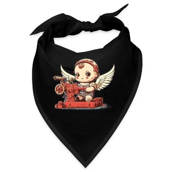 Amor - Bandana - Schwarz - Vorne