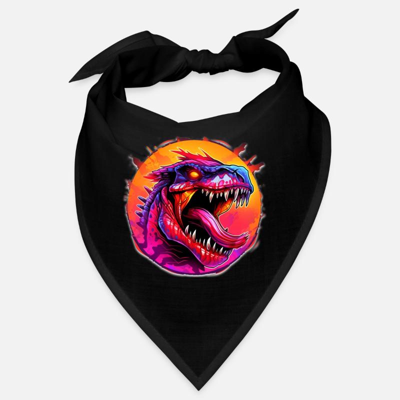 Dino T-Rex Design Comic Bandana
