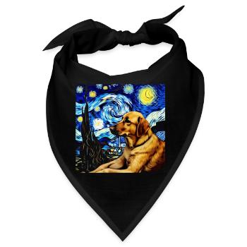 Deutscher Schäferhund Lustiger Hund Beliebtes - Bandana - Schwarz - Vorne