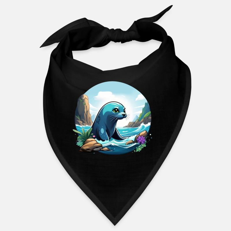 Robbe an der Küste Bandana