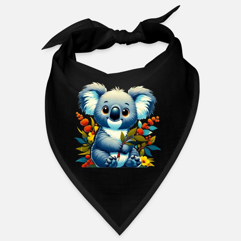 Koala - Bandana - Schwarz