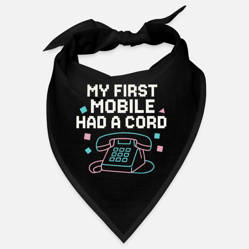Mon premier téléphone avait un câble Bandana