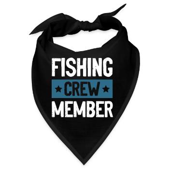 Fishing Crew - Bandana - Schwarz - Vorne