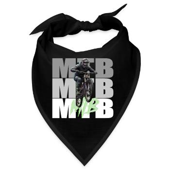 MTB - Bandana - Schwarz - Vorne