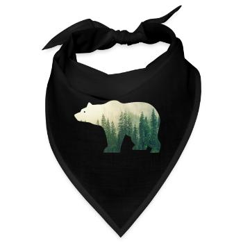 Adventure Outsider Outdoor Nature - Bandana - Schwarz - Vorne