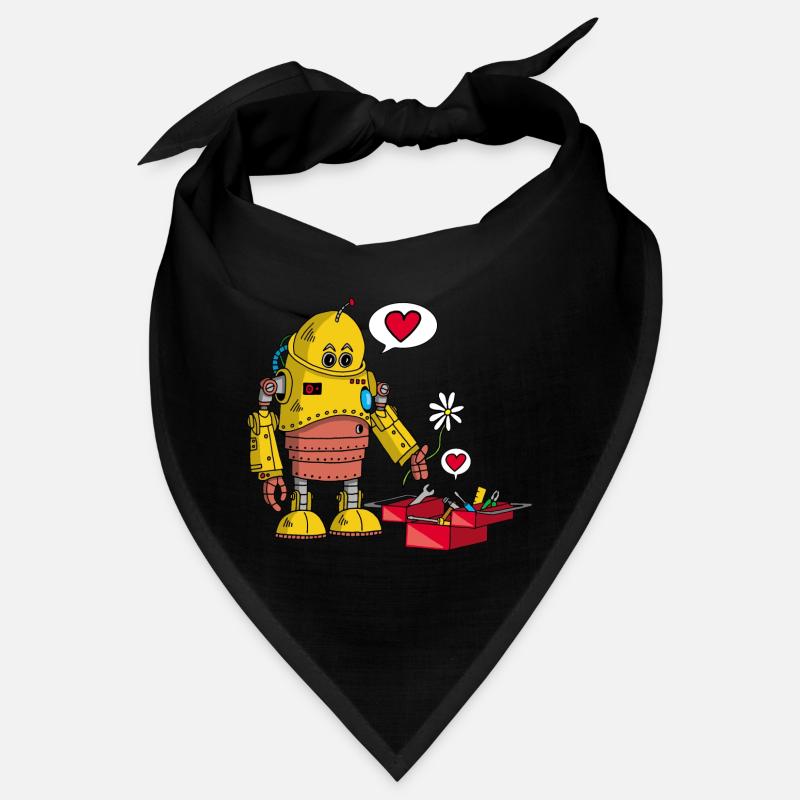 Verliebter Roboter Bandana