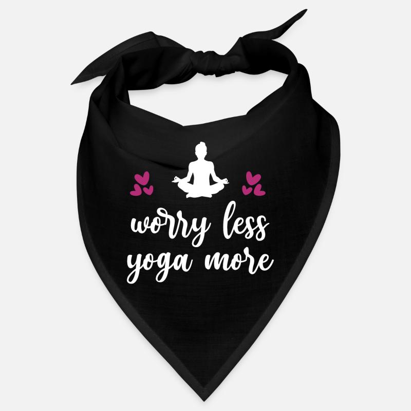 Worry Less Yoga More Bandana