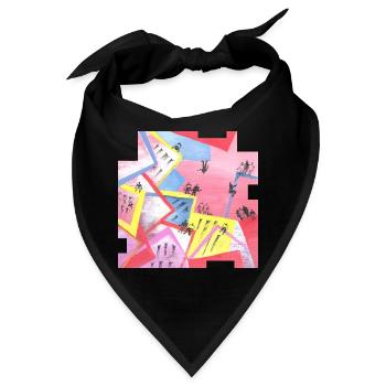 Stadt - Bandana - Schwarz - Vorne