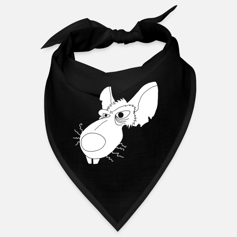 White Sewer Rat Bandana