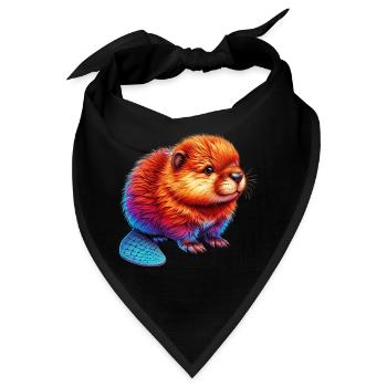 Bieber - Bandana - Schwarz - Vorne
