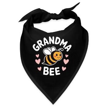 Honigbiene Imker Bienen Biene - Bandana - Schwarz - Vorne