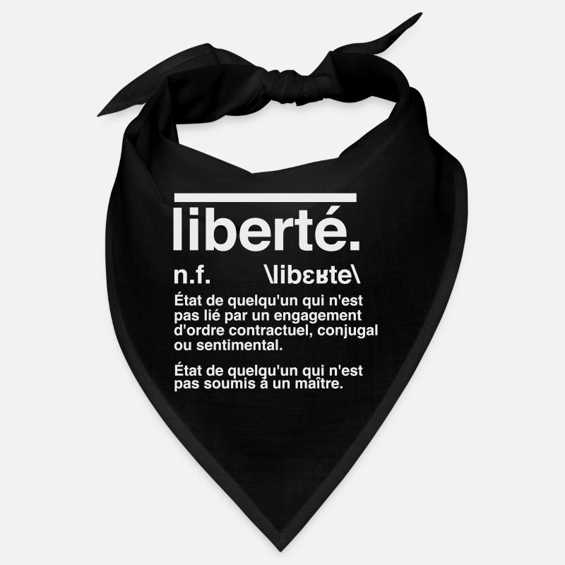 Liberté Définition Style Dictionnaire  Bandana