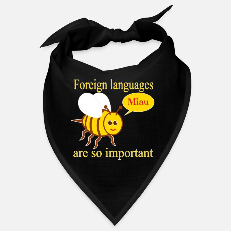 Bee with speech bubble Bandana