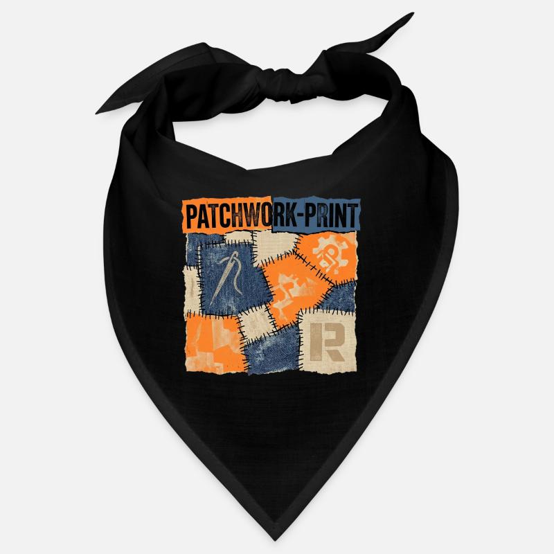 Recyclage patchwork Bandana