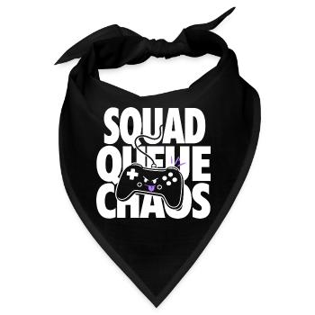 Squad Queue Chaos Gaming Controller - Bandana - Schwarz - Vorne