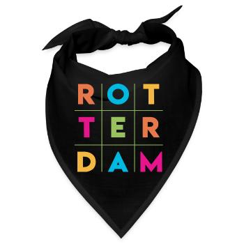 Rotterdam - Niederlande - Holland - Randstad - Bandana - Schwarz - Vorne