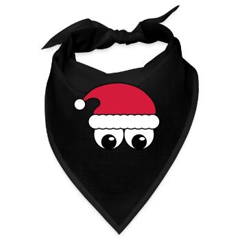 Santa Claus - Bandana - Schwarz - Vorne