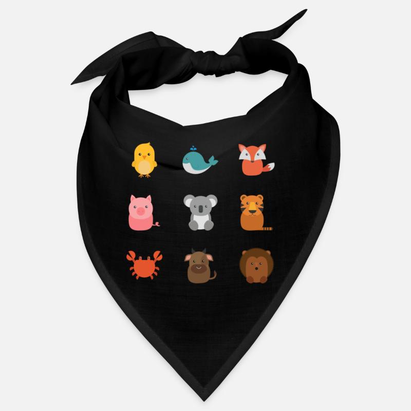 Nature - Bandana - noir