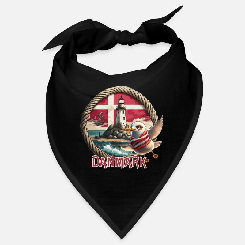 Danemark - Danemark - Bandana - noir