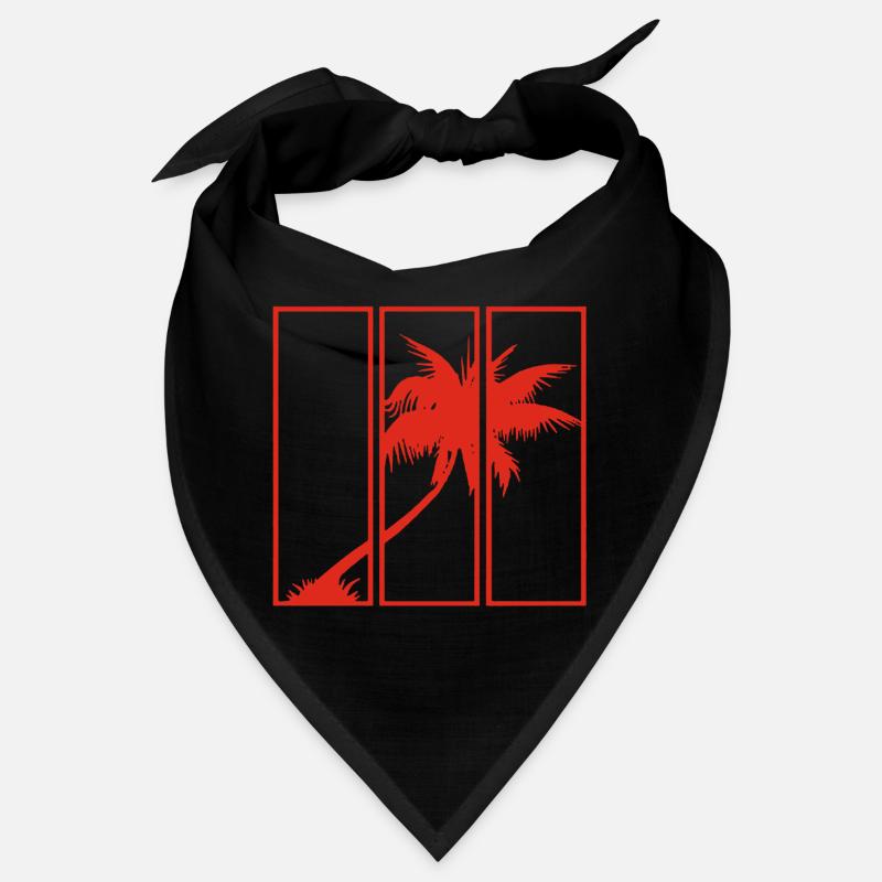 Vue sur les vacances (rouge) Bandana