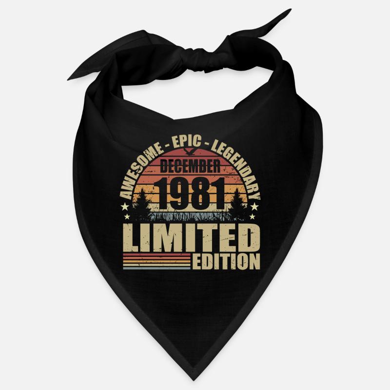 Décembre 1981 - Édition Limitée Décembre 1981 Bandana