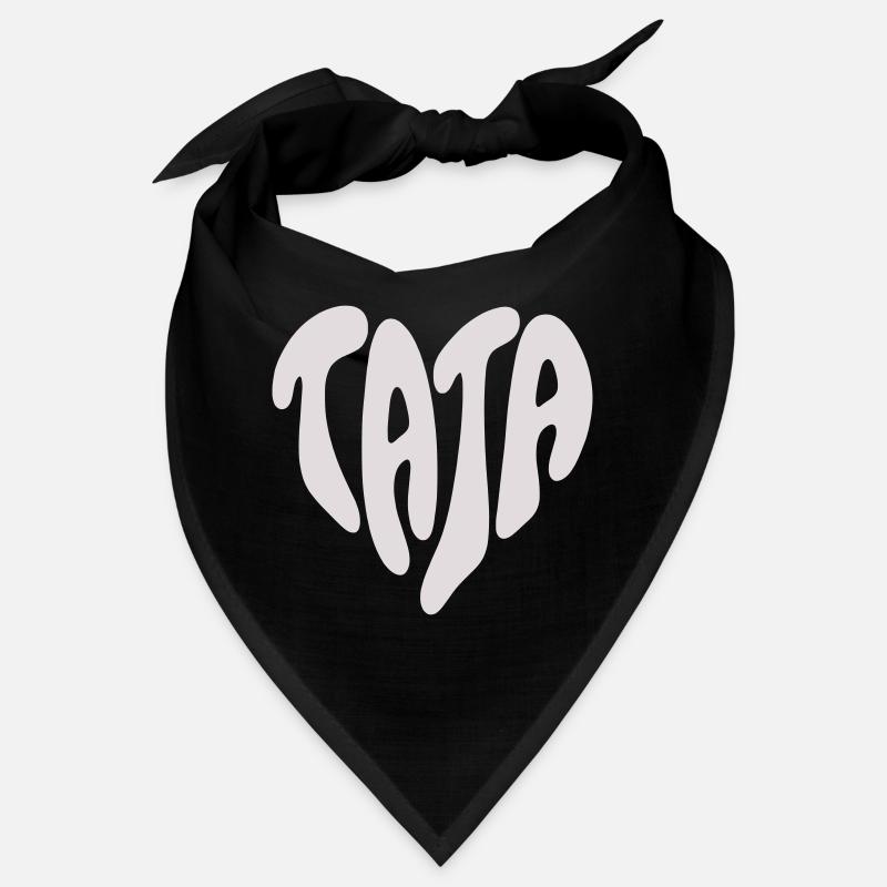 Tata - Small Heart (Custom Color) Bandana