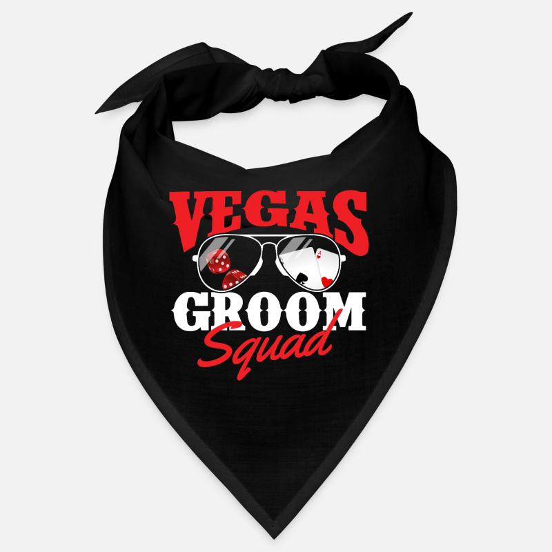Vegas Bräutigam-Trupp Junggesellenabschied Junggesellenabschied Bandana