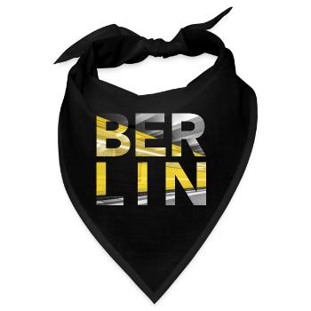 Berlin U Bahn - Bandana - Schwarz - Vorne