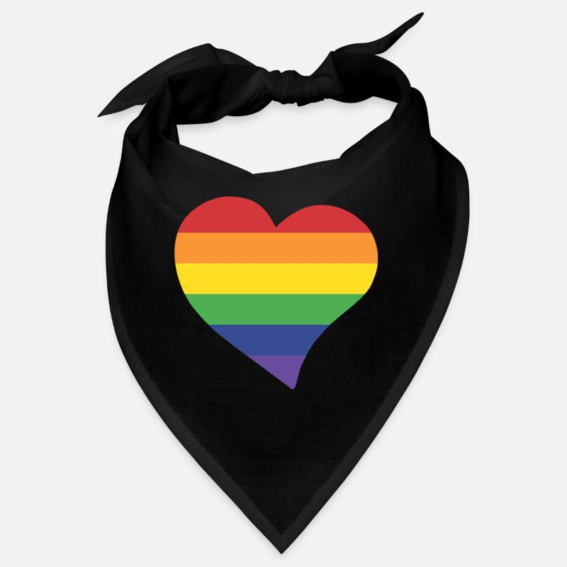 Regenbogenherz Bandana