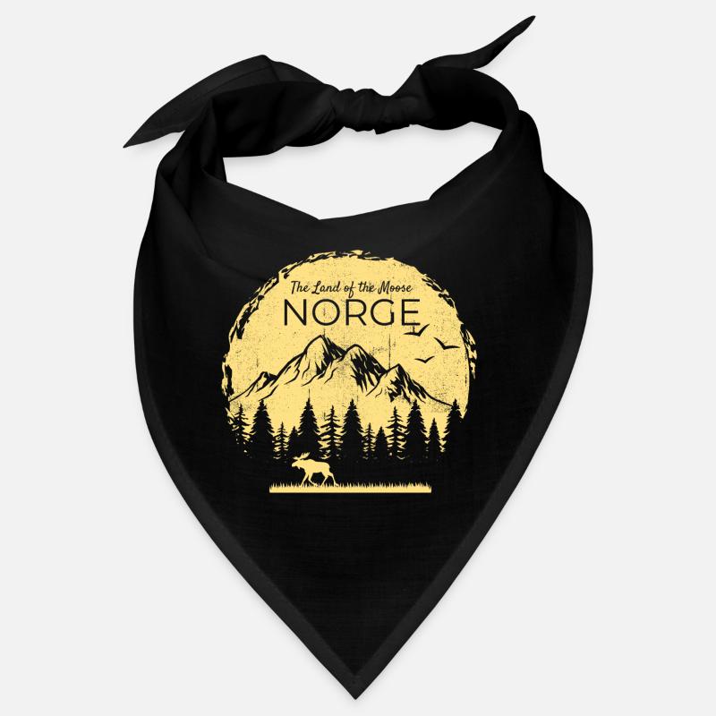 Norge, Terre de l’orignal, Elch Design Bandana