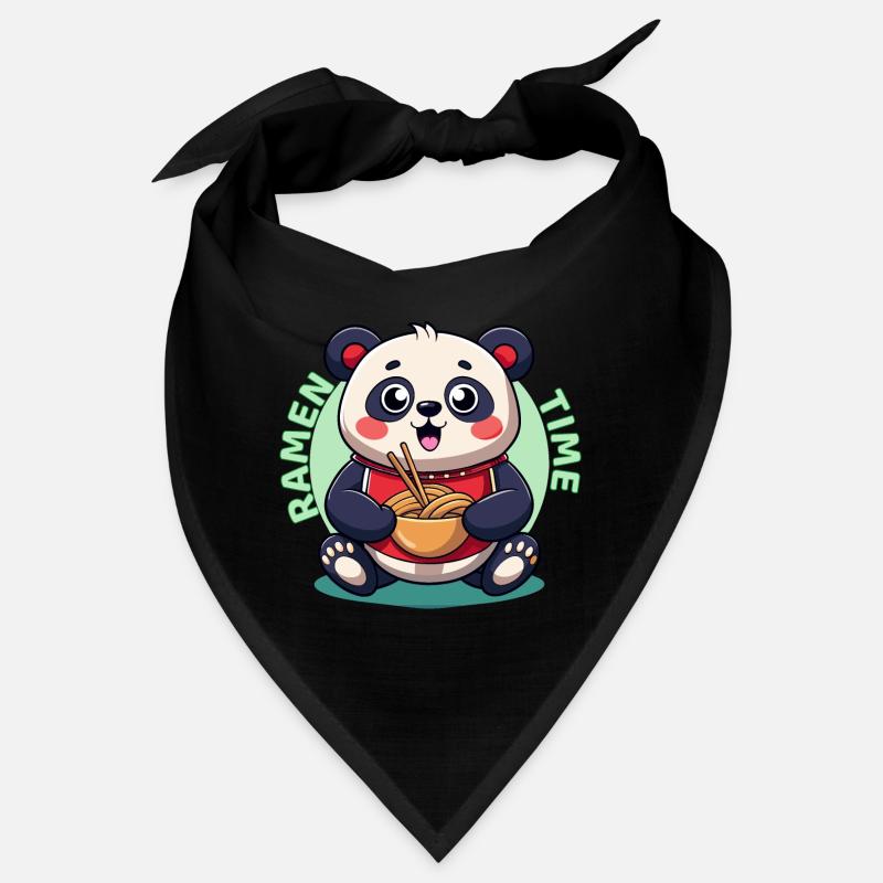 Temps du Ramen Panda Bandana