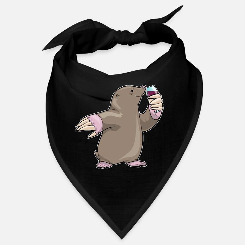 Mole Red Wine Bandana