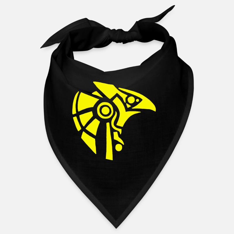 Dieu égyptien Horus (jaune) Bandana