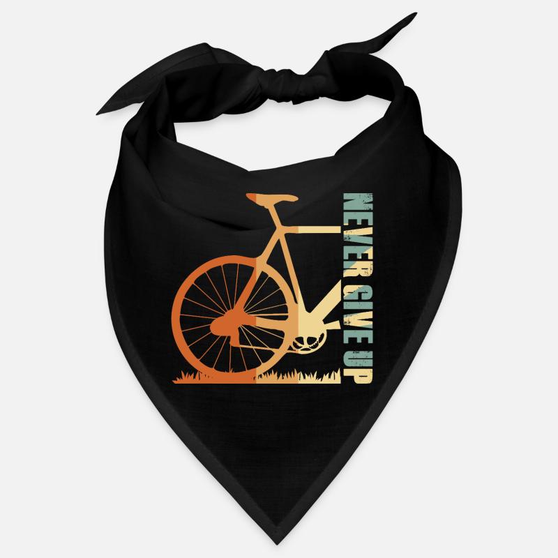 Fahrrad-Silhouette Gradient-Design Bandana