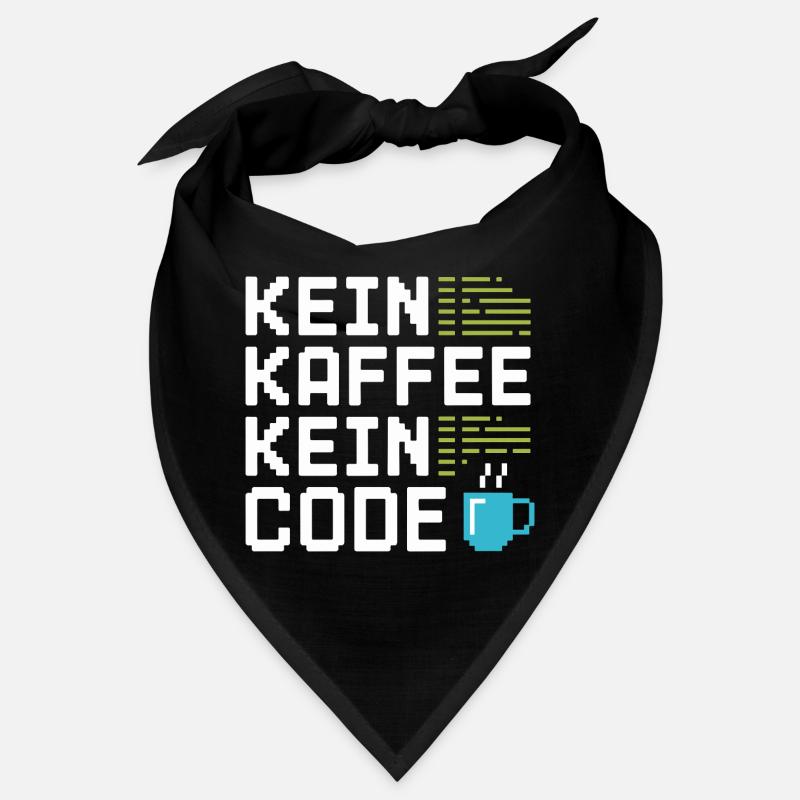 No Coffee No Code Programmeur Informaticien Bandana