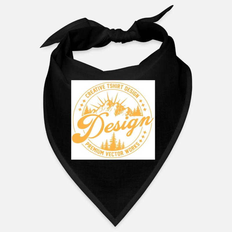 Conception de scénarios paysagères de montagne - Bandana - noir